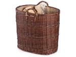 Holzkorb aus Weide mit Jute Madera II. - Weidenkorb