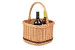 Picknickkorb aus Weide für Flaschen Crate I.