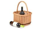 Picknickkorb aus Weide für Flaschen Crate I.