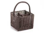 Picknickkorb aus Weide provence für Flaschen Bran IV. - Weidenkorb