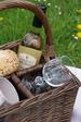 Picknickkorb aus Weide provence für Flaschen Bran IV. - Weidenkorb