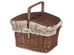 Picknickkorb aus Weide Provence mit Stoff Eltz V. - Weidenkorb