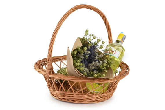 Weidenkorb für Geschenke Gave IV.