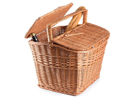 Picknickkorb aus Weide Eger II. - Weidenkorb