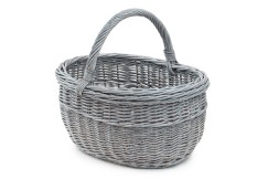 Einkaufskorb aus Weide Flores V.