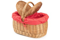Picknickkorb aus Weide Kvinna V.